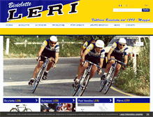 Tablet Screenshot of leribiciclette.it